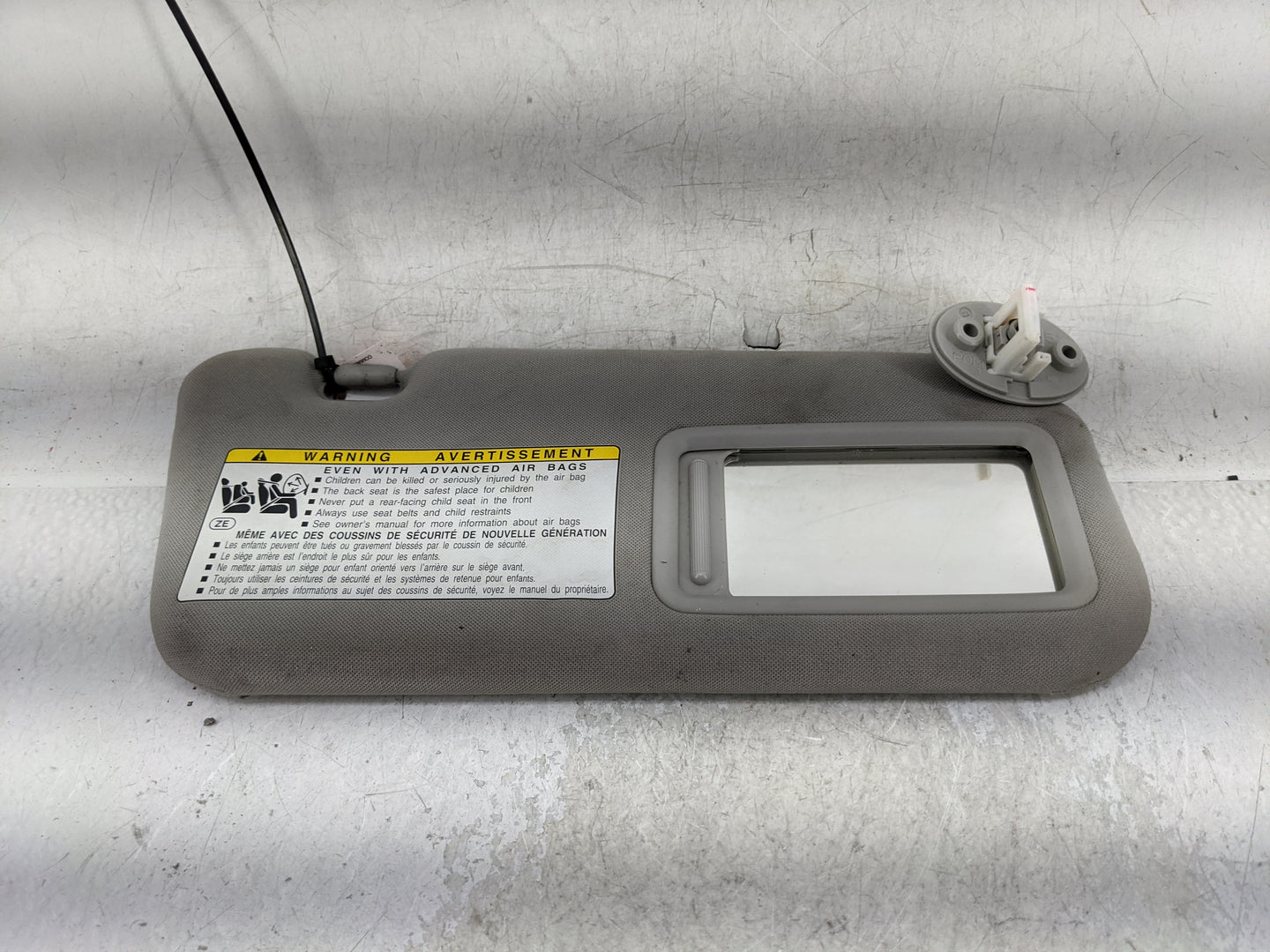 2011-2013 Lexus Ct200h Sun Visor Shade Replacement Passenger Right Mirror Fits Fits 2011 2012 2013 OEM Used Auto Parts - Oem