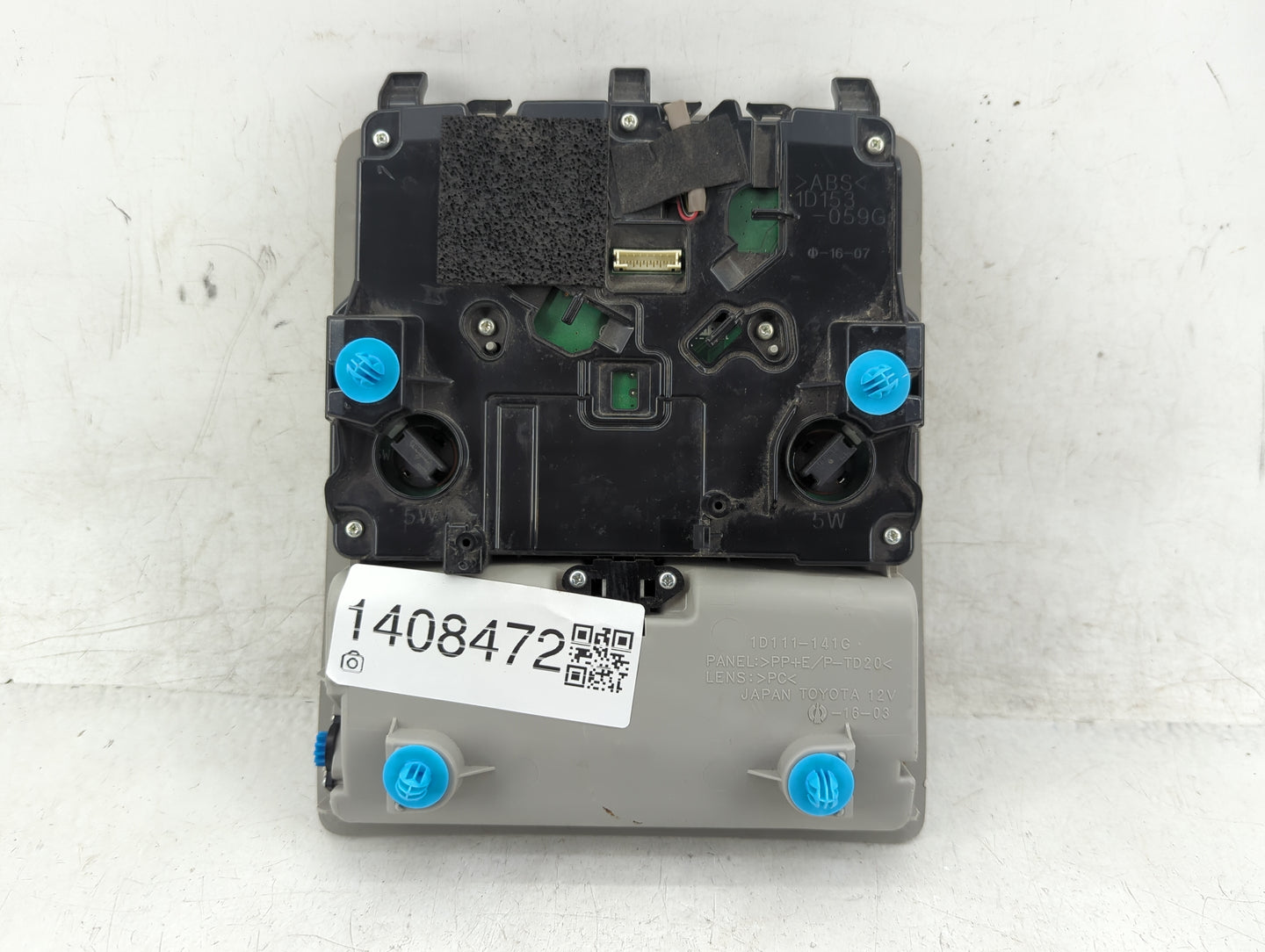 2012 Lexus Ct200h Overhead Roof Console - Oemusedautoparts1.com