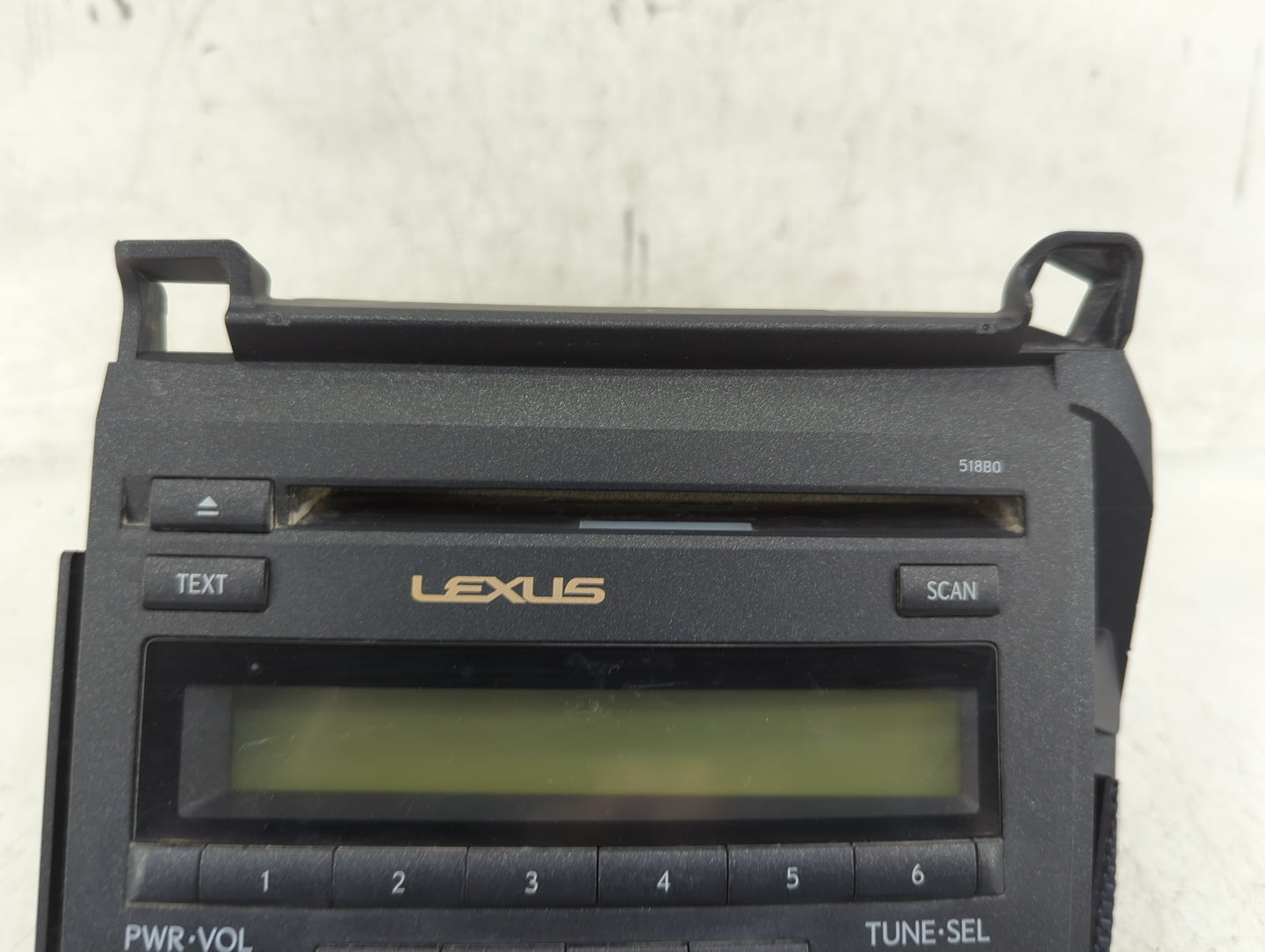 2011-2013 Lexus Ct200h Radio AM FM Cd Player Receiver Replacement P/N:86120-76050 Fits Fits 2011 2012 2013 OEM Used Auto Par