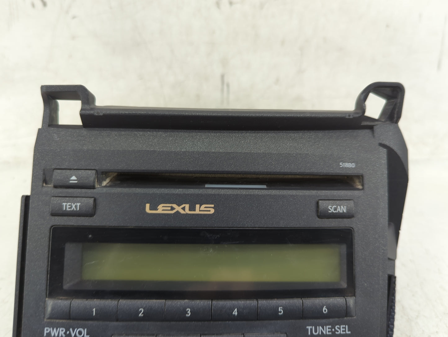 2011-2013 Lexus Ct200h Radio AM FM Cd Player Receiver Replacement P/N:86120-76050 Fits Fits 2011 2012 2013 OEM Used Auto Par