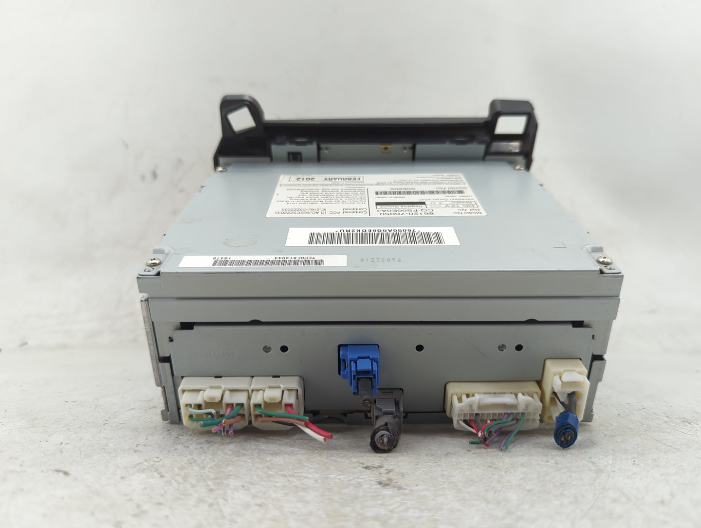 2011-2013 Lexus Ct200h Radio AM FM Cd Player Receiver Replacement P/N:86120-76050 Fits Fits 2011 2012 2013 OEM Used Auto Par