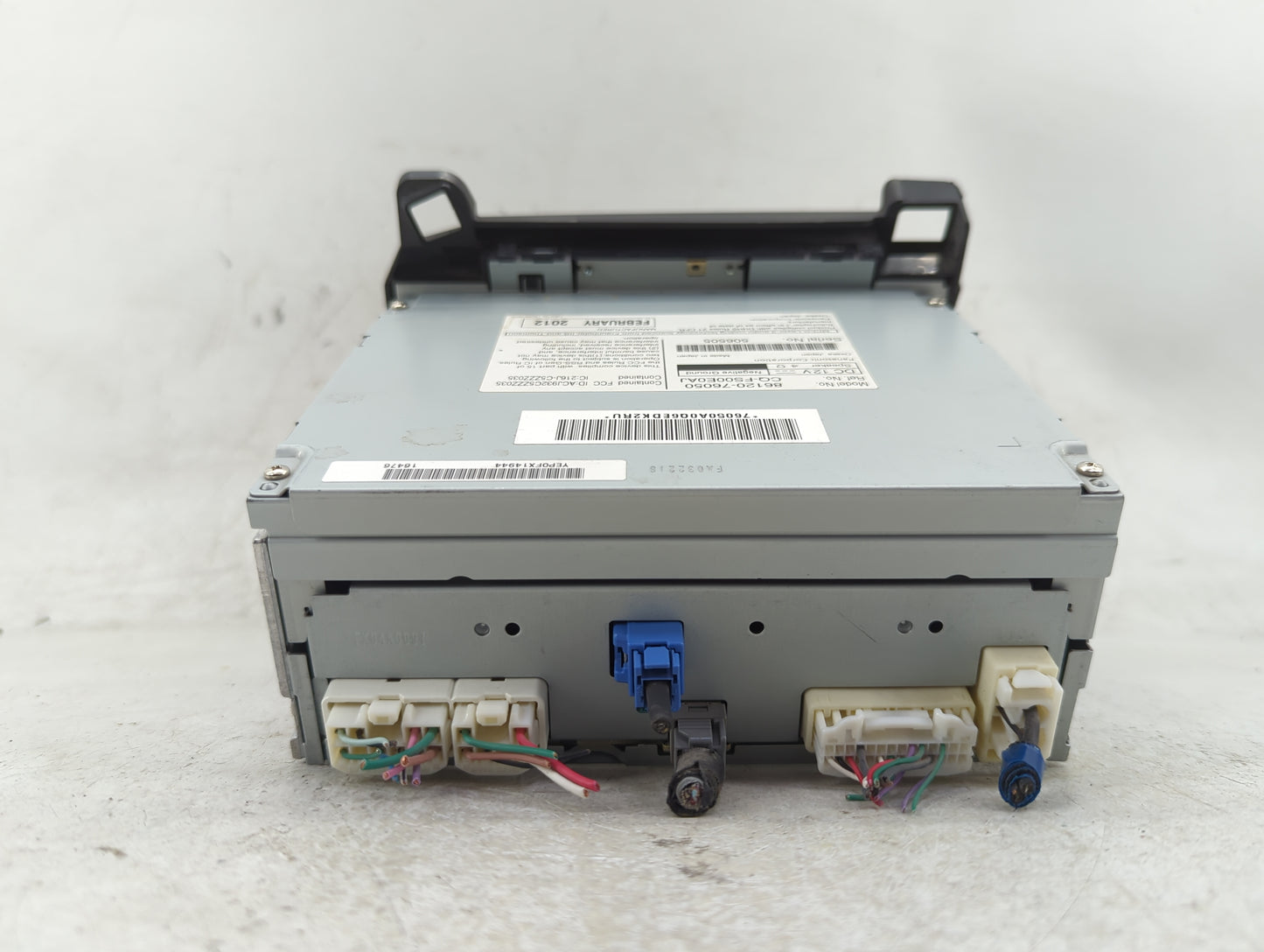 2011-2013 Lexus Ct200h Radio AM FM Cd Player Receiver Replacement P/N:86120-76050 Fits Fits 2011 2012 2013 OEM Used Auto Par