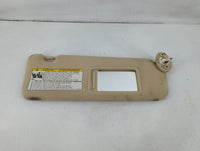 2012 Lexus Es350 Sun Visor Shade Replacement Passenger Right Mirror Fits OEM Used Auto Parts - Oemusedautoparts1.com