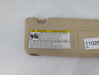 2012 Lexus Es350 Sun Visor Shade Replacement Passenger Right Mirror Fits OEM Used Auto Parts - Oemusedautoparts1.com