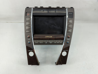 compare product 2012 Lexus Es350 Information Display Screen