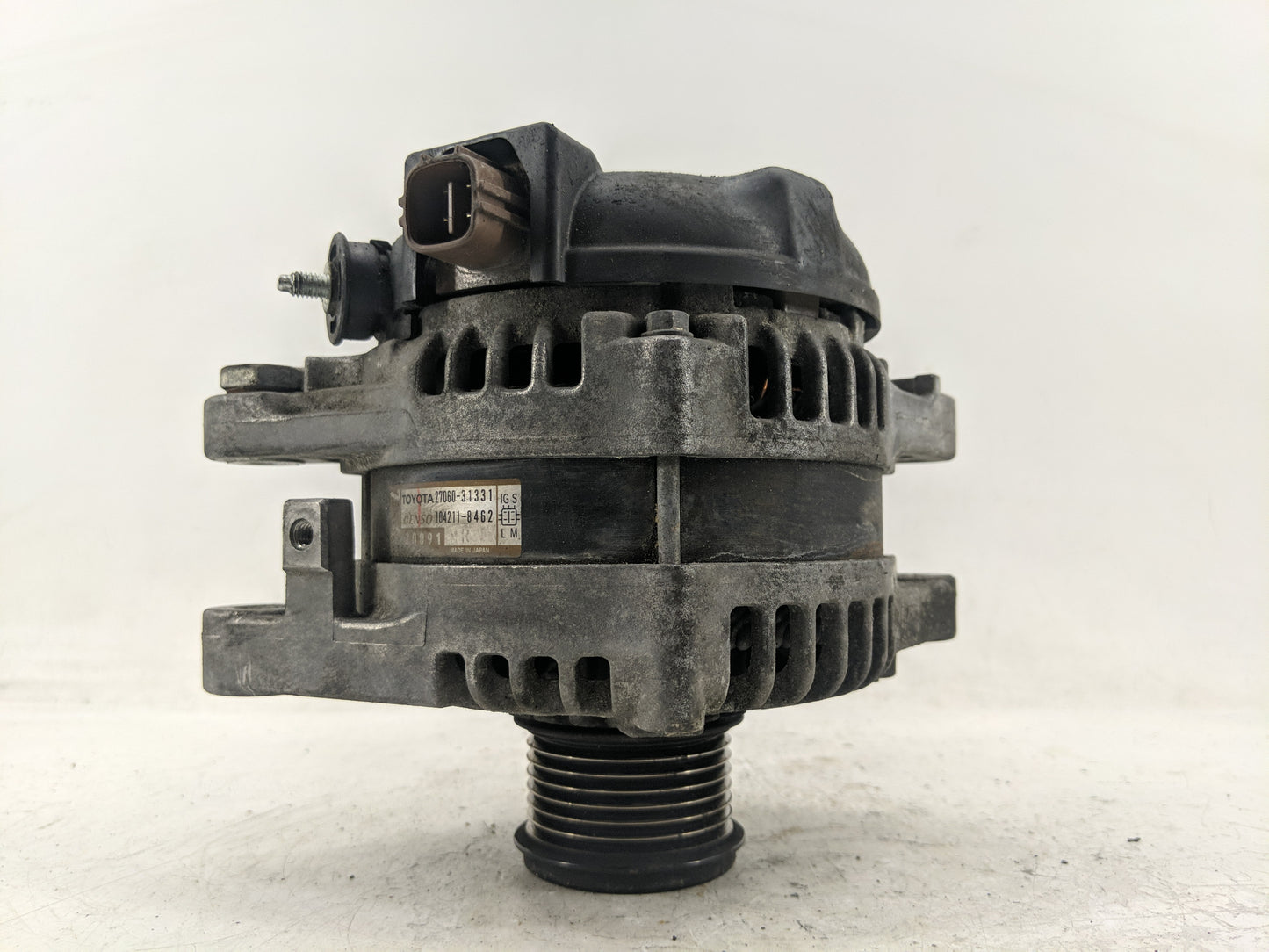 2010-2018 Lexus Es350 Alternator Replacement Generator Charging Assembly Engine OEM P/N:104210-2010 27060-31112 Fits OEM Use