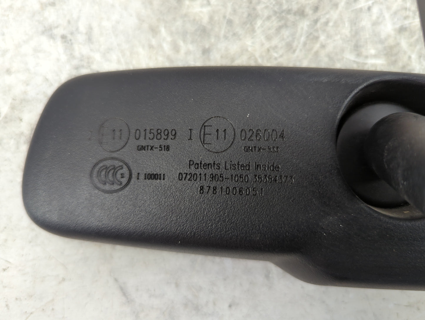 2010-2012 Lexus Es350 Interior Rear View Mirror Replacement OEM P/N:015899 GNTX-518, 026004, GNTX-533 Fits Fits 2010 2011 20