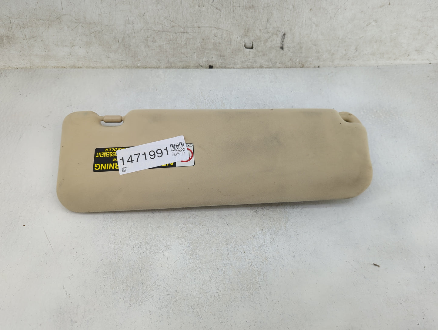 2012 Lexus Es350 Sun Visor Shade Replacement Driver Left Mirror Fits OEM Used Auto Parts - Oemusedautoparts1.com