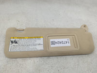 2012 Lexus Es350 Sun Visor Shade Replacement Passenger Right Mirror Fits OEM Used Auto Parts - Oemusedautoparts1.com