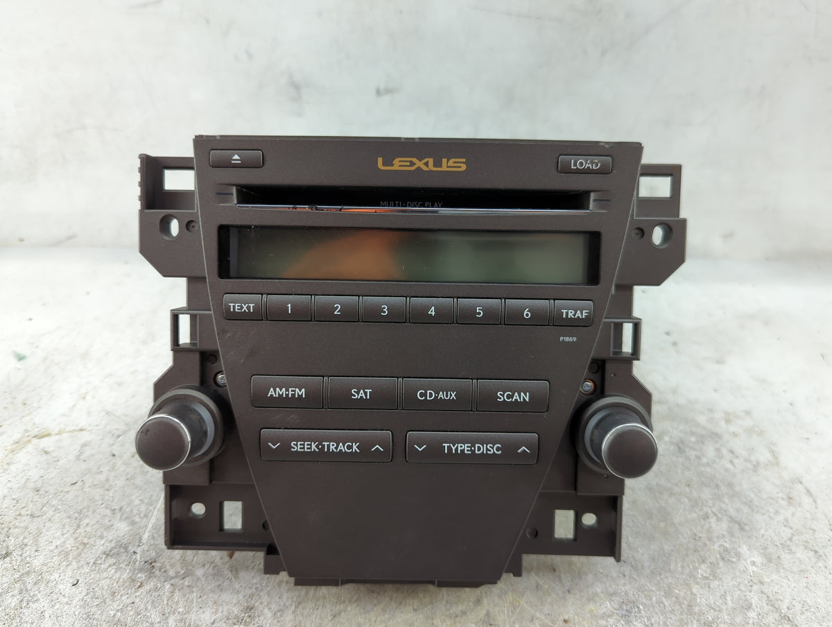 2010-2012 Lexus Es350 Radio AM FM Cd Player Receiver Replacement P/N:86120-33E40 DEX-MG9997, AJDKO18 Fits Fits 2010 2011 201