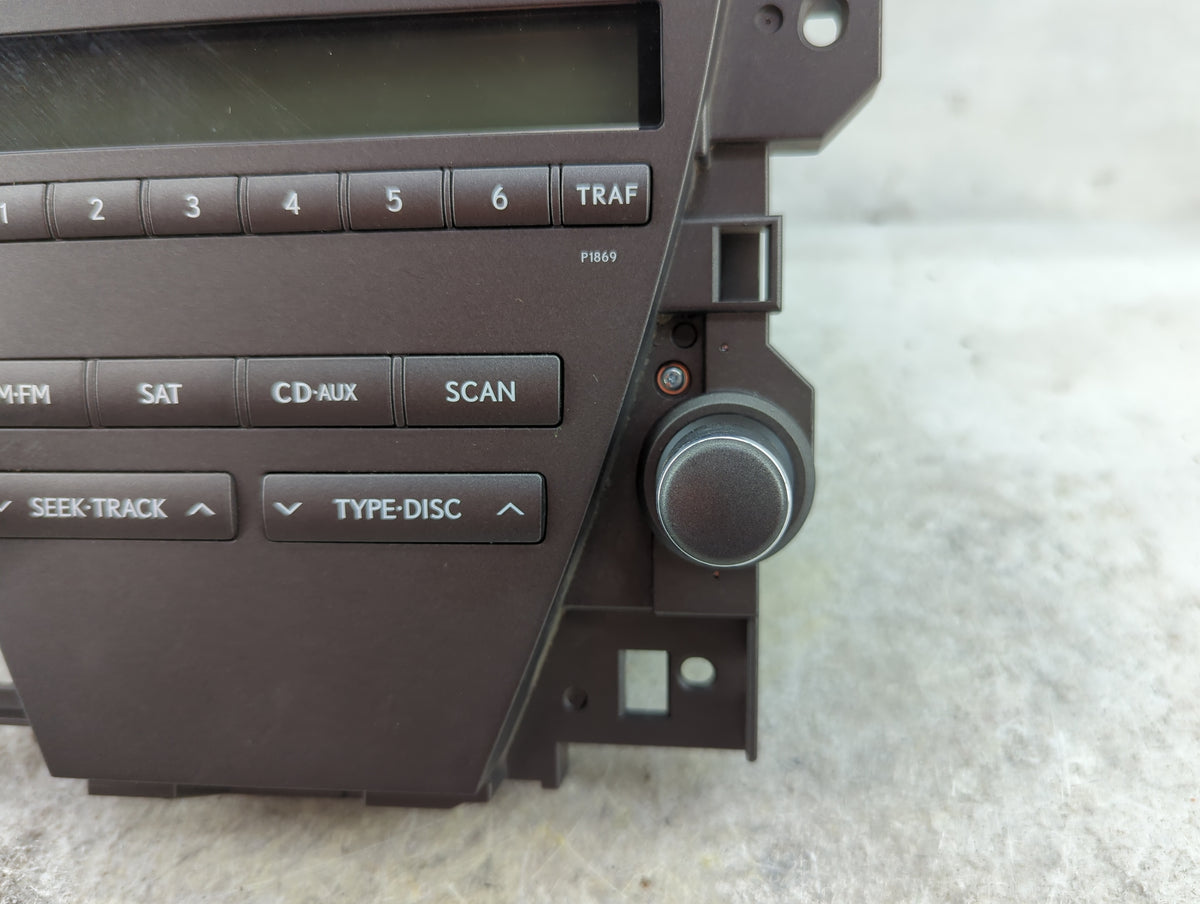 2010-2012 Lexus Es350 Radio AM FM Cd Player Receiver Replacement P/N:86120-33E40 DEX-MG9997, AJDKO18 Fits Fits 2010 2011 201