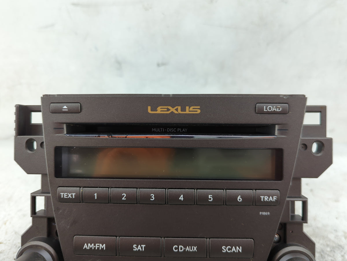 2010-2012 Lexus Es350 Radio AM FM Cd Player Receiver Replacement P/N:86120-33E40 DEX-MG9997, AJDKO18 Fits Fits 2010 2011 201