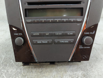 2010-2012 Lexus Es350 Radio AM FM Cd Player Receiver Replacement P/N:86120-33E40 DEX-MG9997, AJDK018 Fits Fits 2010 2011 2012 OEM Used Auto Parts