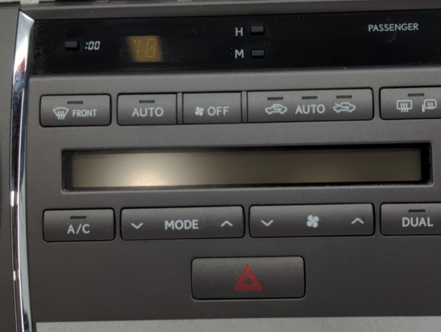 2012 Lexus Es350 Climate Control Module Temperature AC/Heater Replacement P/N:237000-4292 55900-33C80 Fits OEM Used Auto Par
