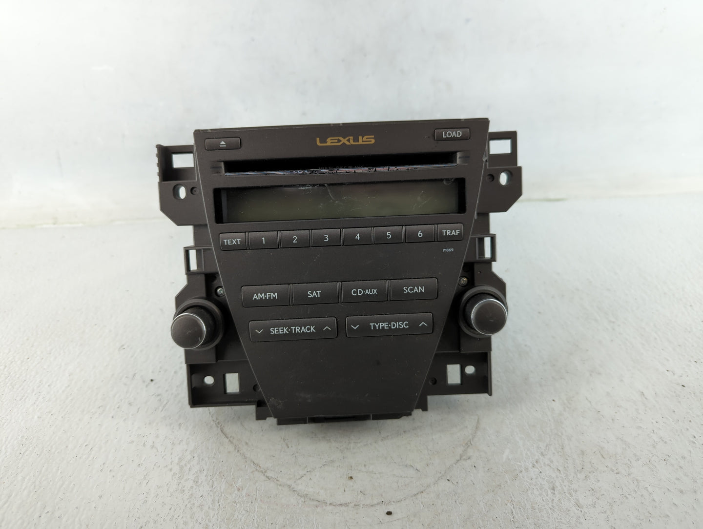 2010-2012 Lexus Es350 Radio AM FM Cd Player Receiver Replacement P/N:86120-33E40 86805-60131, 86431-33010 Fits Fits 2010 201