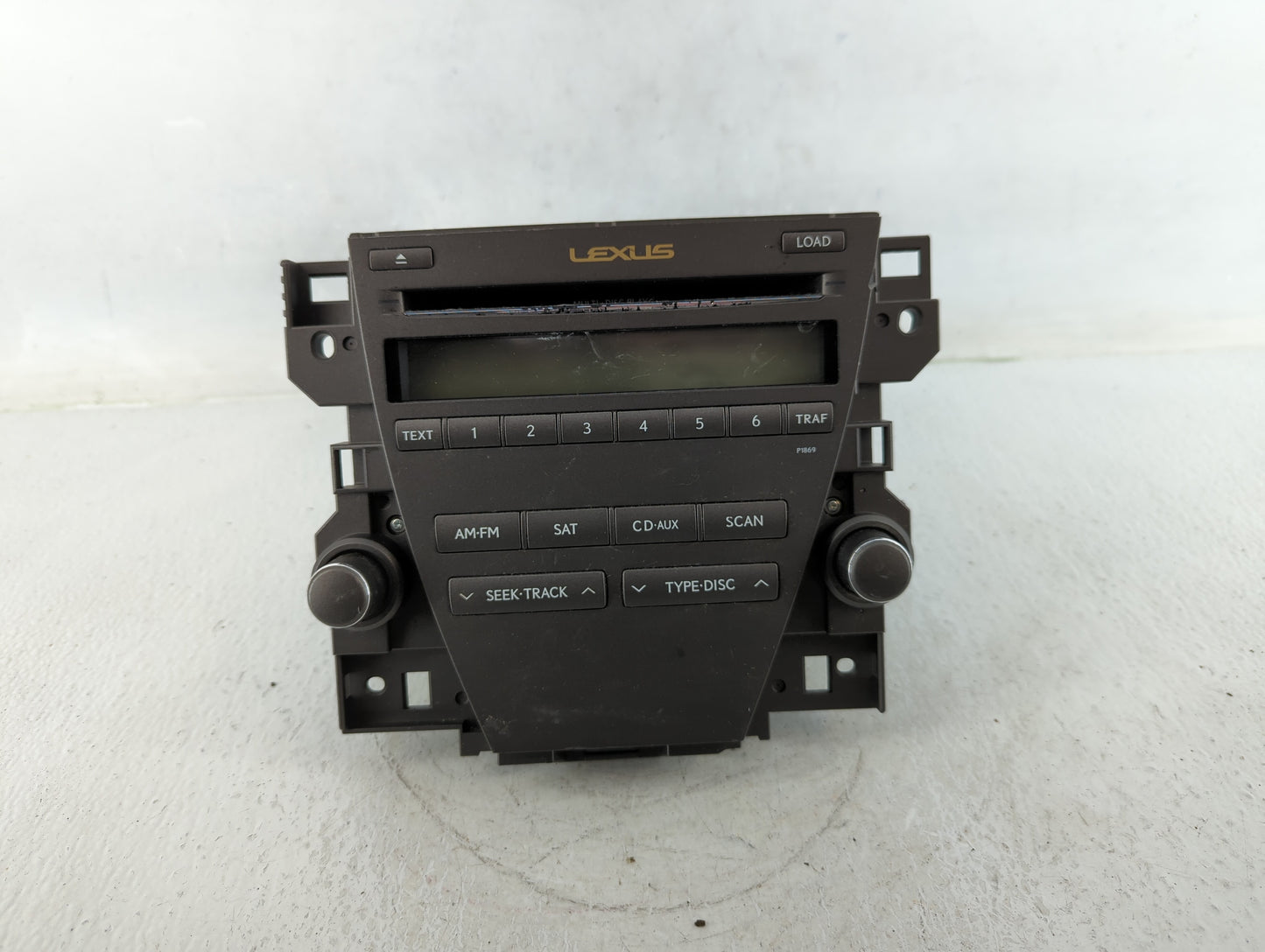 2010-2012 Lexus Es350 Radio AM FM Cd Player Receiver Replacement P/N:86120-33E40 86805-60131, 86431-33010 Fits Fits 2010 201