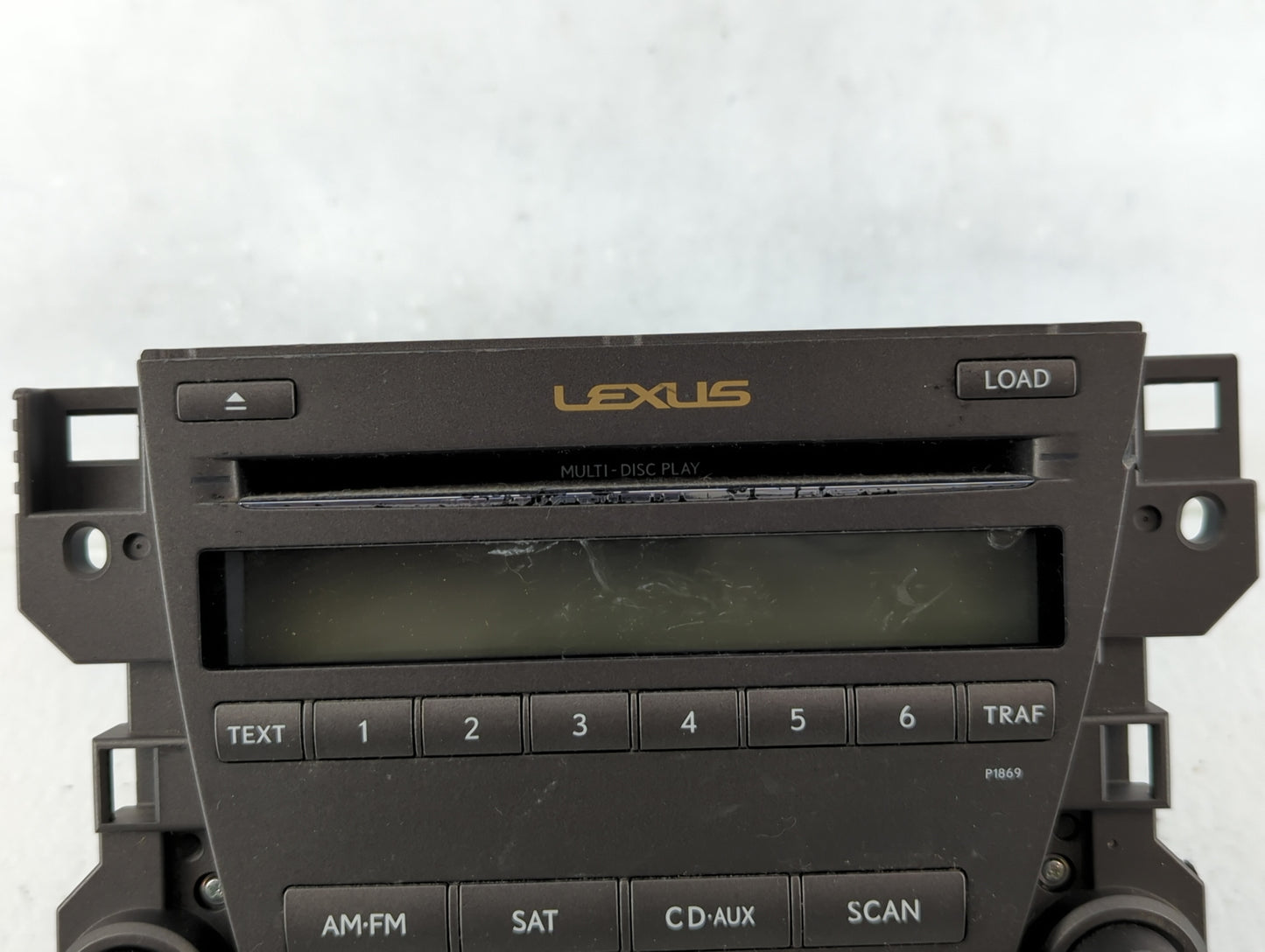 2010-2012 Lexus Es350 Radio AM FM Cd Player Receiver Replacement P/N:86120-33E40 86805-60131, 86431-33010 Fits Fits 2010 201