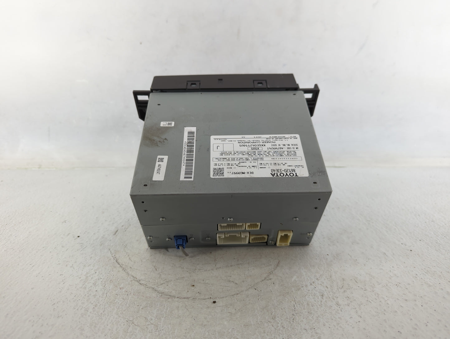 2010-2012 Lexus Es350 Radio AM FM Cd Player Receiver Replacement P/N:86120-33E40 86805-60131, 86431-33010 Fits Fits 2010 201