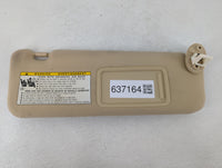 2012 Lexus Es350 Sun Visor Shade Replacement Passenger Right Mirror Fits OEM Used Auto Parts - Oemusedautoparts1.com