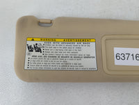2012 Lexus Es350 Sun Visor Shade Replacement Passenger Right Mirror Fits OEM Used Auto Parts - Oemusedautoparts1.com