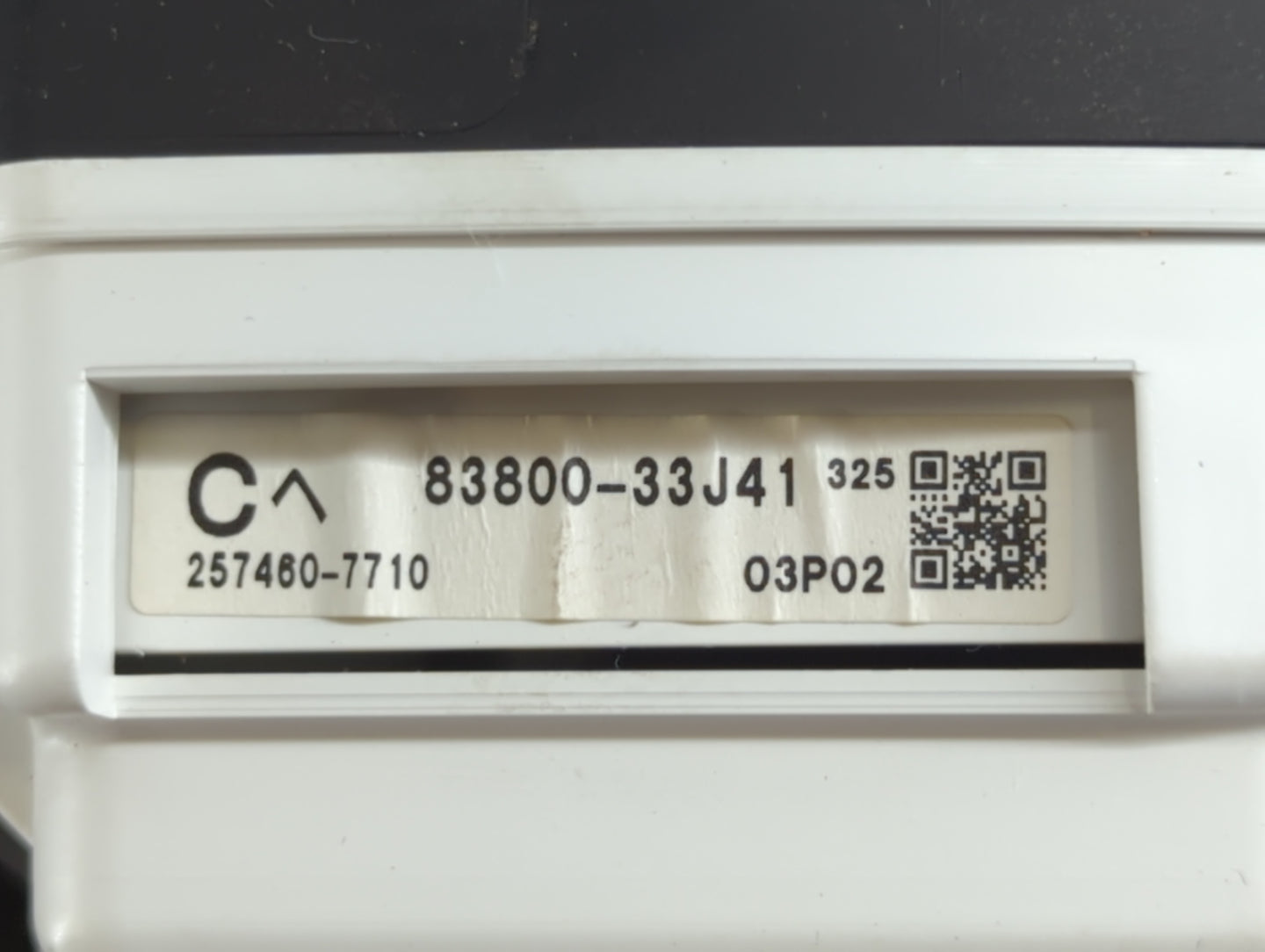 2011-2012 Lexus Es350 Instrument Cluster Speedometer Gauges P/N:257460-7710 83800-33J41 Fits Fits 2011 2012 OEM Used Auto Pa
