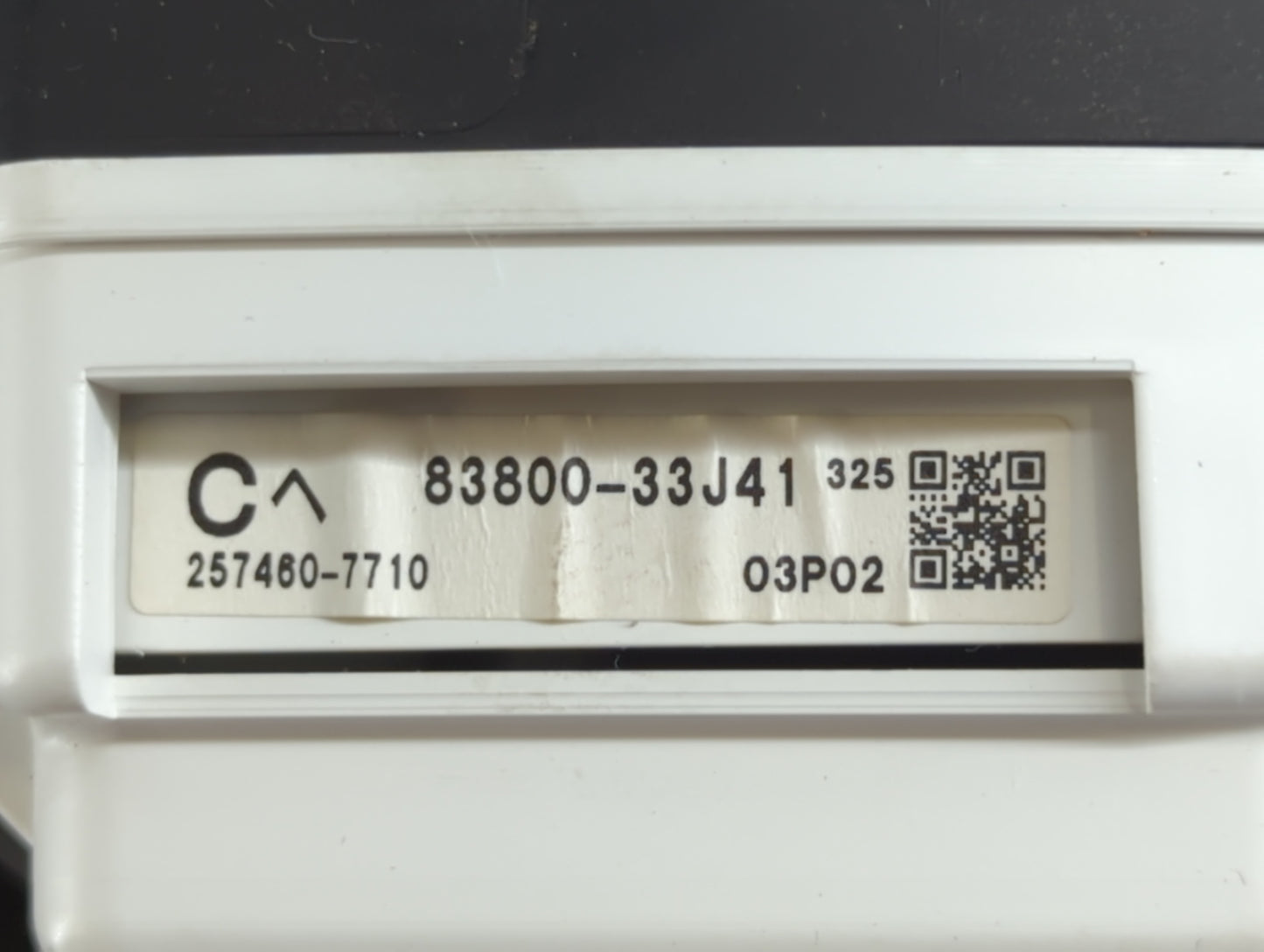 2011-2012 Lexus Es350 Instrument Cluster Speedometer Gauges P/N:257460-7710 83800-33J41 Fits Fits 2011 2012 OEM Used Auto Pa