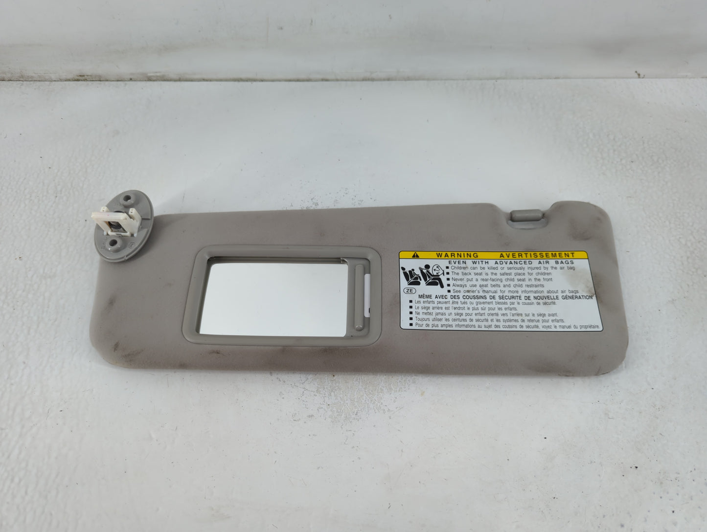2012 Lexus Es350 Sun Visor Shade Replacement Driver Left Mirror Fits OEM Used Auto Parts - Oemusedautoparts1.com