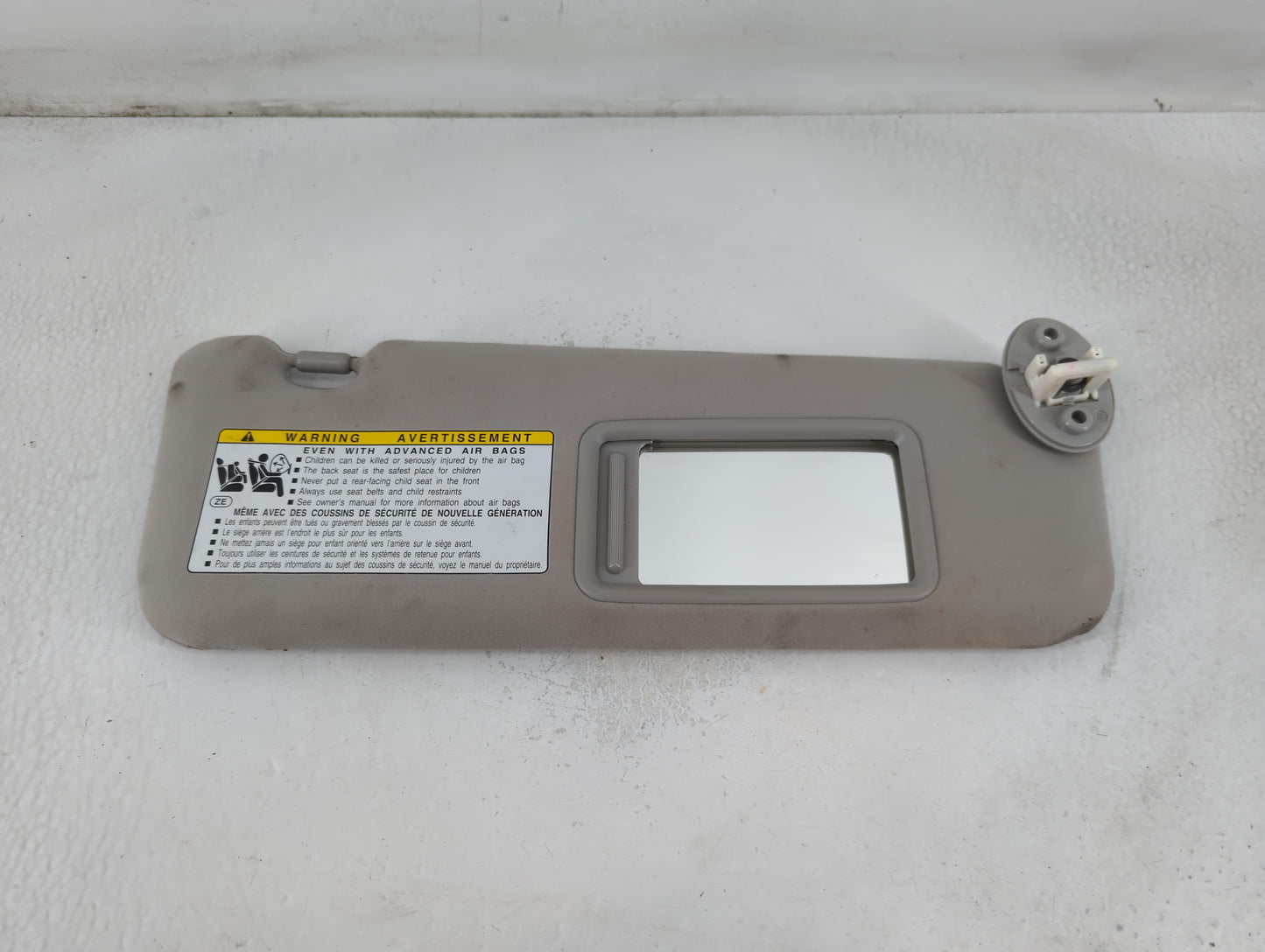 2012 Lexus Es350 Sun Visor Shade Replacement Driver Left Mirror Fits OEM Used Auto Parts - Oemusedautoparts1.com