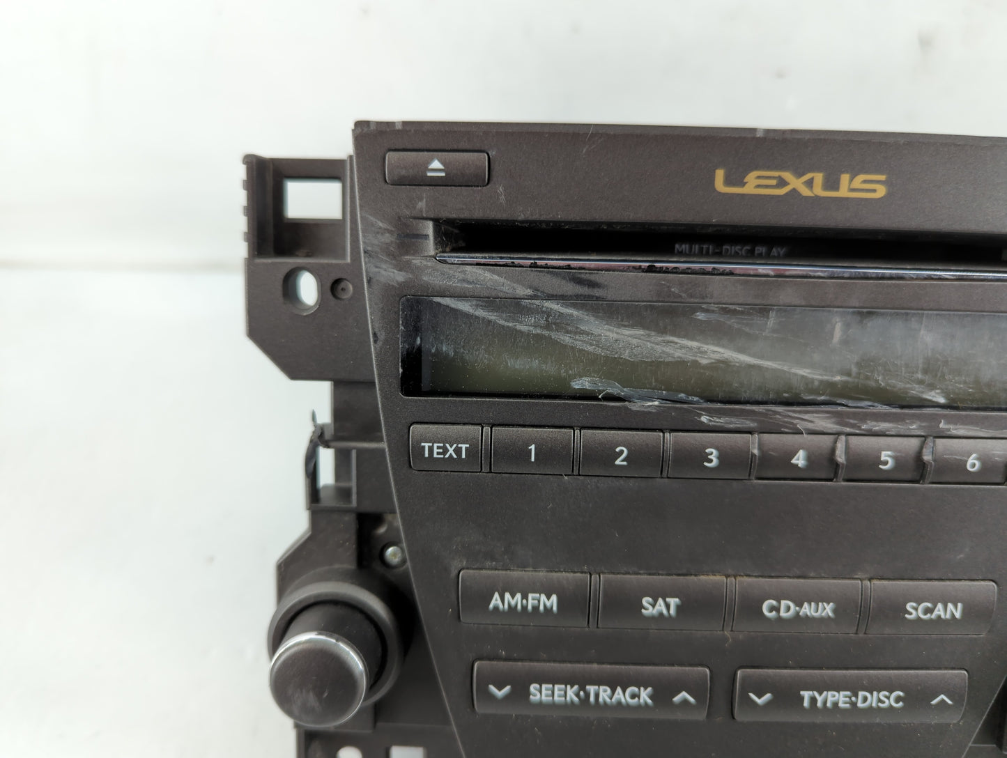 2010-2012 Lexus Es350 Radio AM FM Cd Player Receiver Replacement P/N:86120-33E40 Fits Fits 2010 2011 2012 OEM Used Auto Part