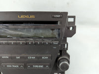 2010-2012 Lexus Es350 Radio AM FM Cd Player Receiver Replacement P/N:86120-33E40 Fits Fits 2010 2011 2012 OEM Used Auto Part