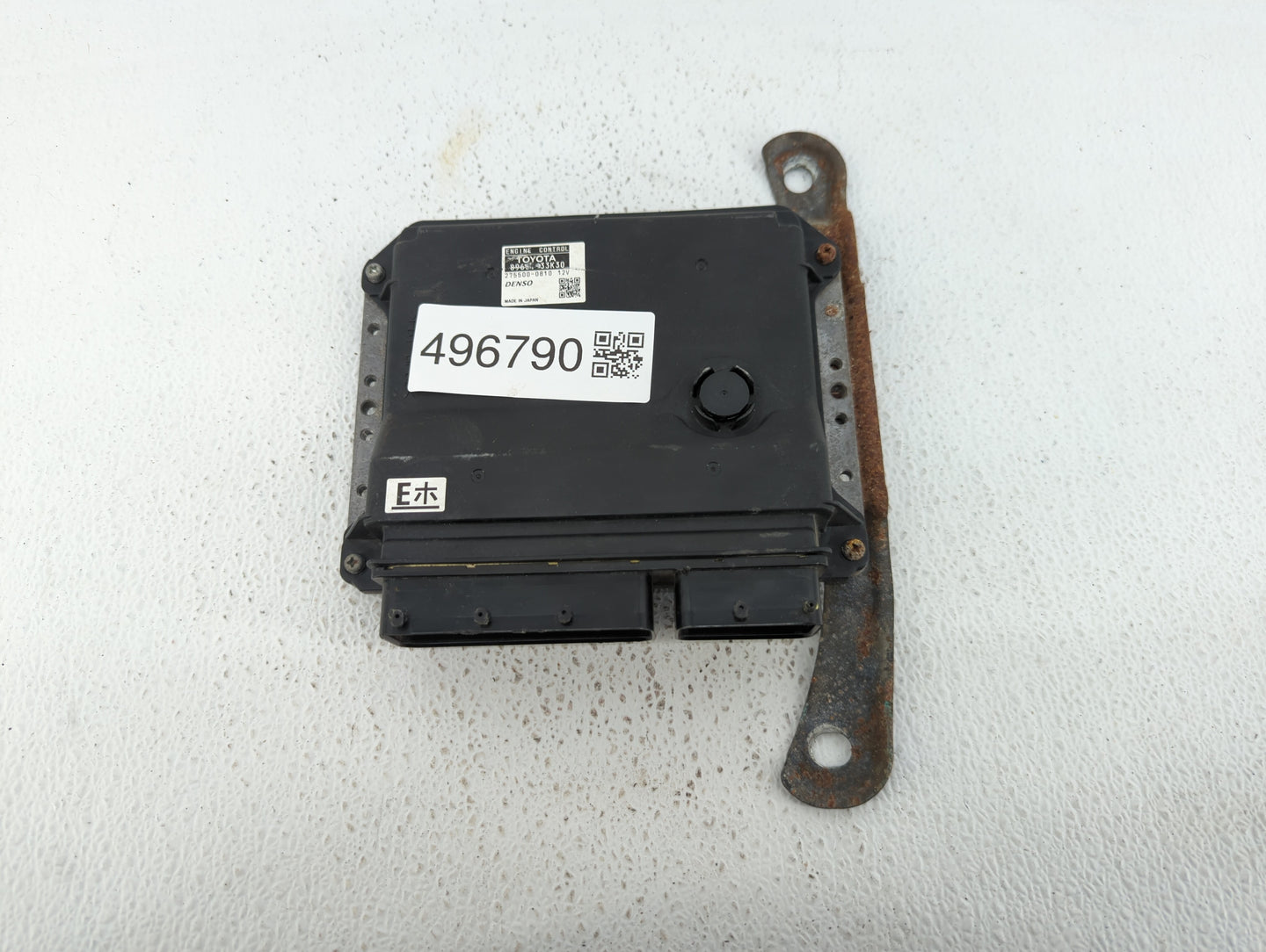 2012 Lexus Es350 PCM Engine Control Computer ECU ECM PCU OEM P/N:89661-33K30 Fits OEM Used Auto Parts - Oemusedautoparts1.co