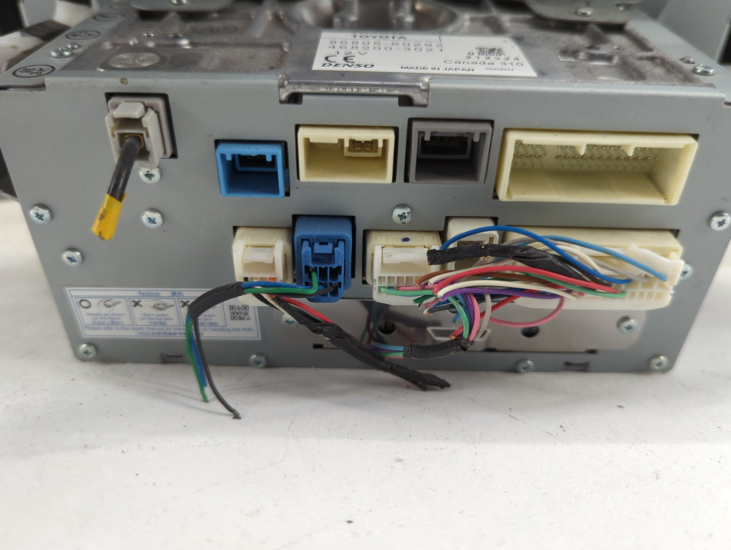 2010-2013 Lexus Gx460 Climate Control Module Temperature AC/Heater Replacement P/N:86805-60292 468200-3021 Fits OEM Used Aut