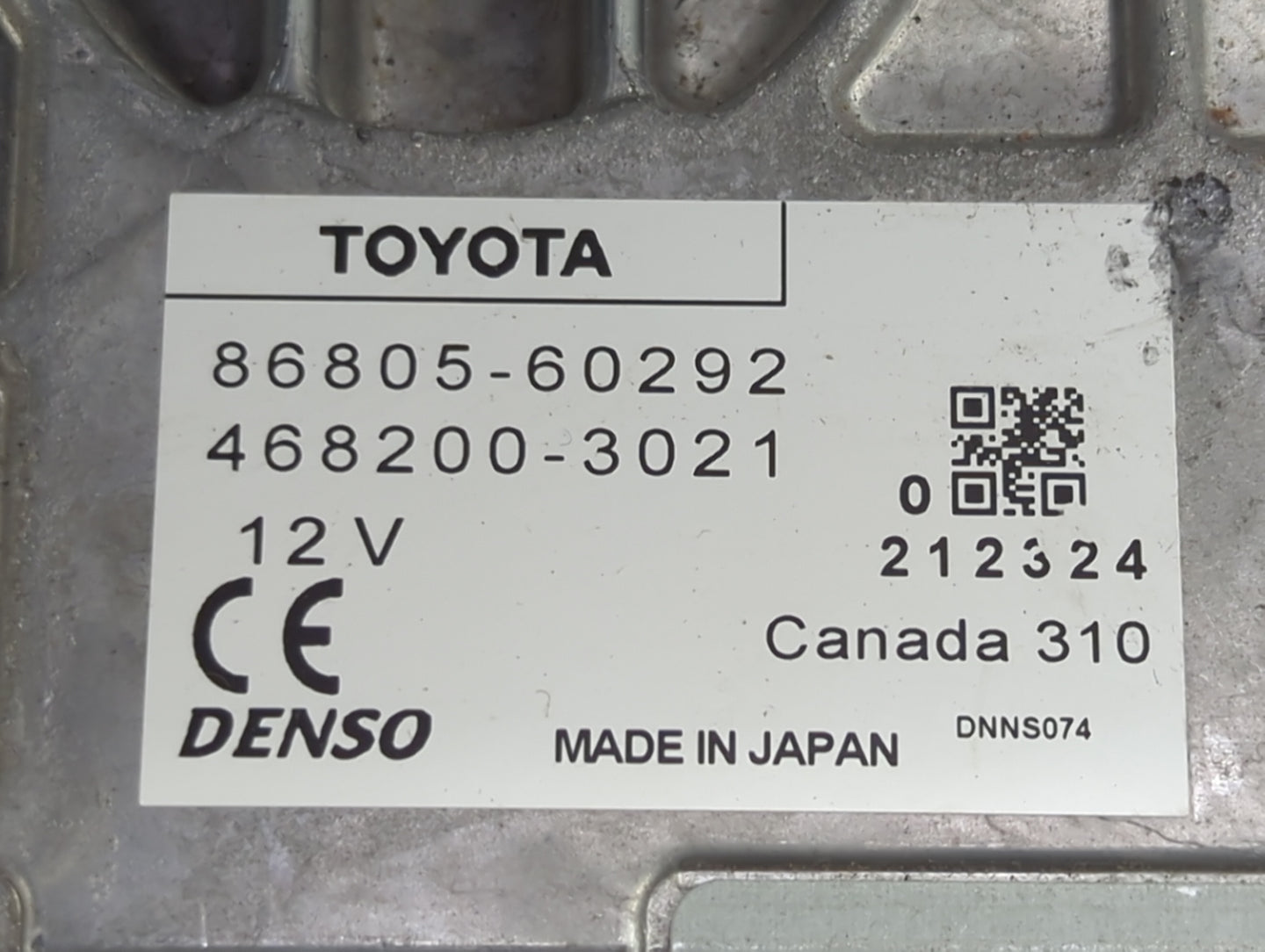 2010-2013 Lexus Gx460 Climate Control Module Temperature AC/Heater Replacement P/N:86805-60292 468200-3021 Fits OEM Used Aut