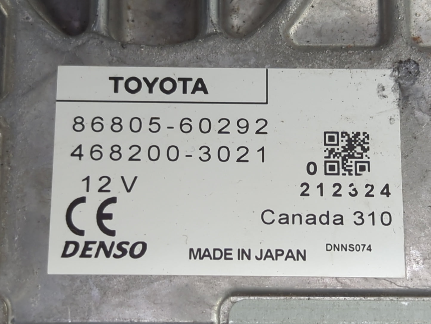 2010-2013 Lexus Gx460 Climate Control Module Temperature AC/Heater Replacement P/N:86805-60292 468200-3021 Fits OEM Used Aut