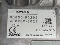 2010-2013 Lexus Gx460 Climate Control Module Temperature AC/Heater Replacement P/N:86805-60292 468200-3021 Fits OEM Used Aut