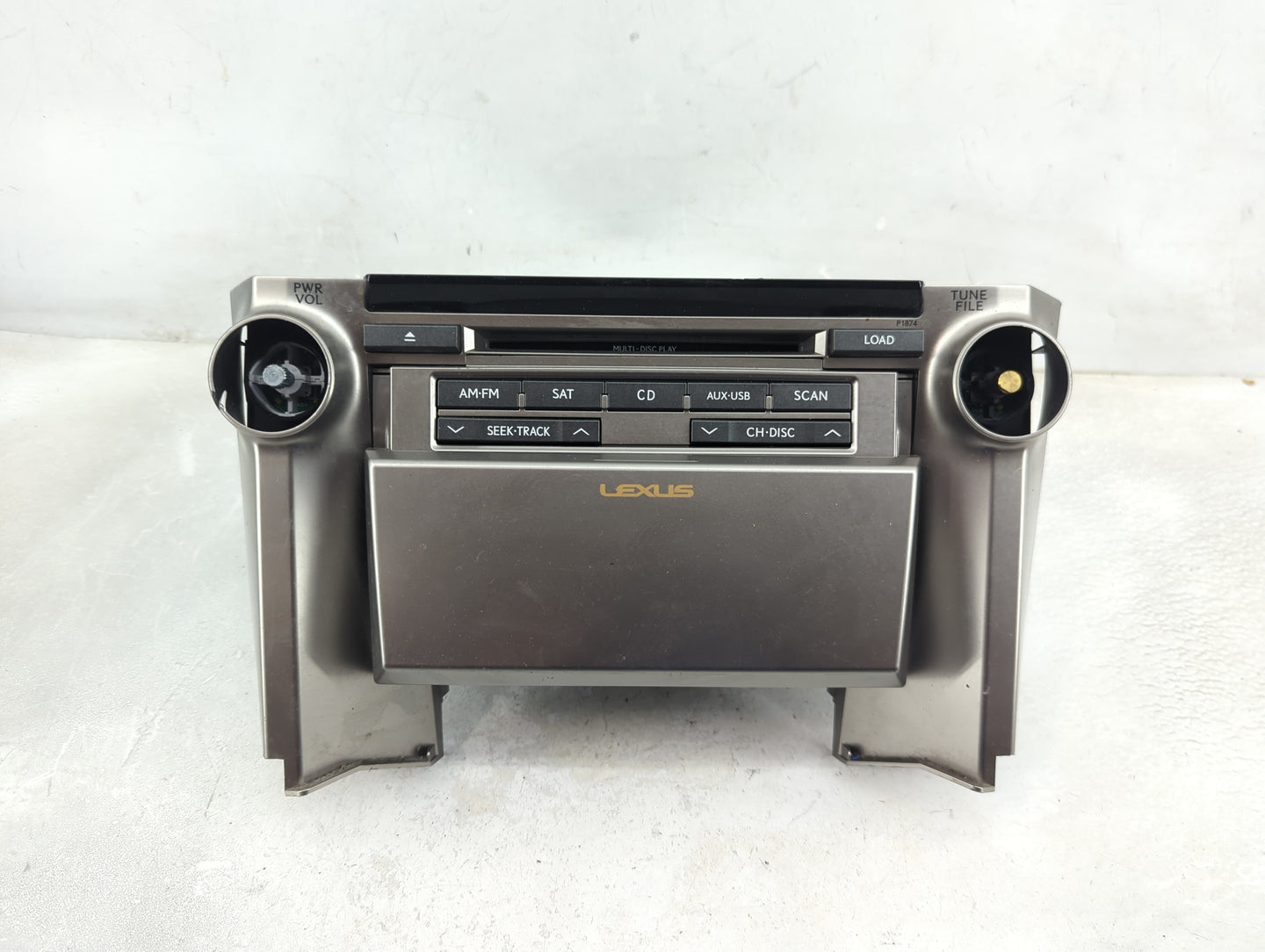 2010-2013 Lexus Gx460 Radio AM FM Cd Player Receiver Replacement P/N:86120-60F50 DEX-MG5597, AJDK021 Fits Fits 2010 2011 201