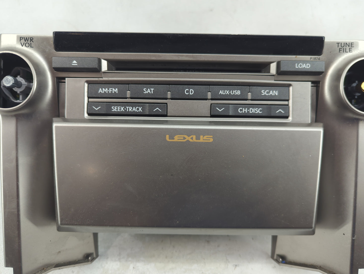 2010-2013 Lexus Gx460 Radio AM FM Cd Player Receiver Replacement P/N:86120-60F50 DEX-MG5597, AJDK021 Fits Fits 2010 2011 201