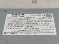 2010-2012 Lexus Is250 Radio AM FM Cd Player Receiver Replacement P/N:86120-53A40 Fits Fits 2010 2011 2012 OEM Used Auto Part