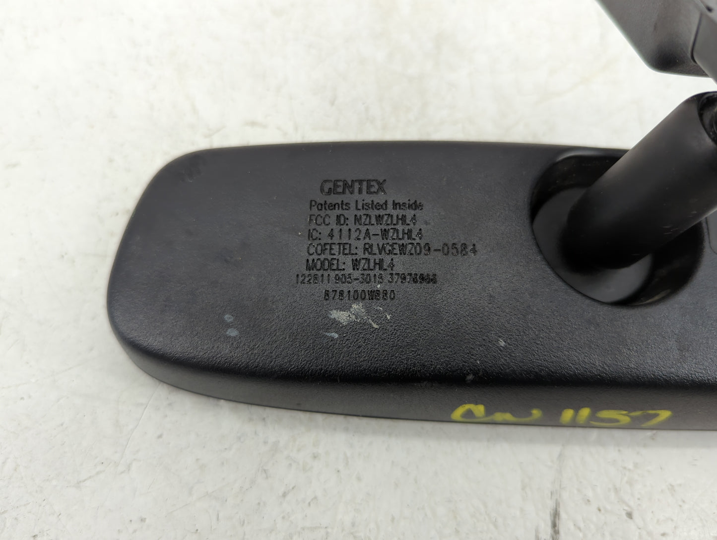 2012-2013 Lexus Is250 Interior Rear View Mirror Replacement OEM P/N:4112A-WZLHL4 Fits Fits 2010 2011 2012 2013 OEM Used Auto