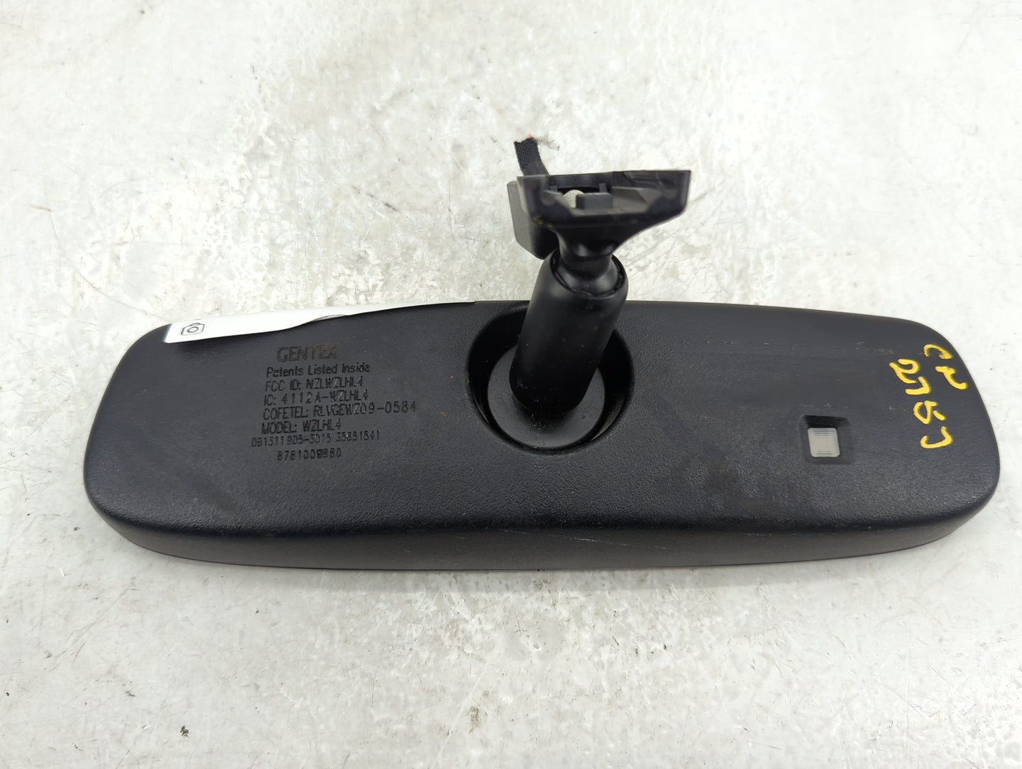 2012-2013 Lexus Is250 Interior Rear View Mirror Replacement OEM P/N:4112A-WZLHL4 Fits Fits 2010 2011 2012 2013 OEM Used Auto