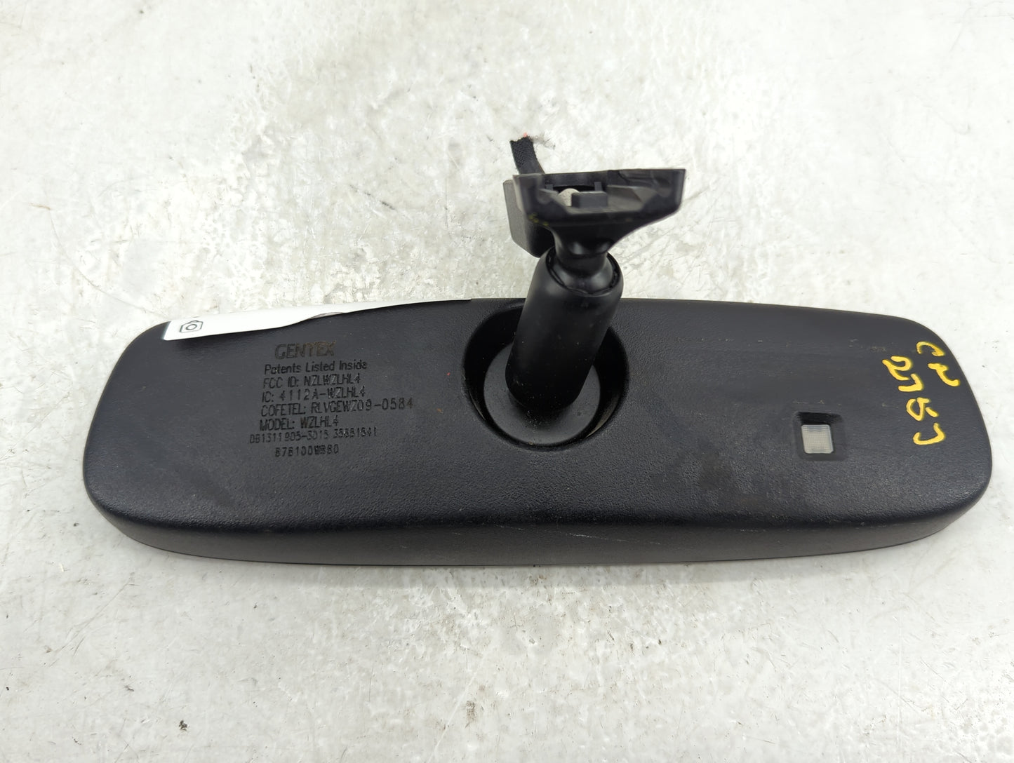 2012-2013 Lexus Is250 Interior Rear View Mirror Replacement OEM P/N:4112A-WZLHL4 Fits Fits 2010 2011 2012 2013 OEM Used Auto