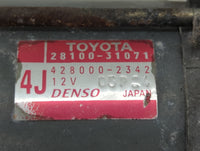 2006-2015 Lexus Is250 Car Starter Motor Solenoid OEM P/N:28100-31071 Fits OEM Used Auto Parts - Oemusedautoparts1.com