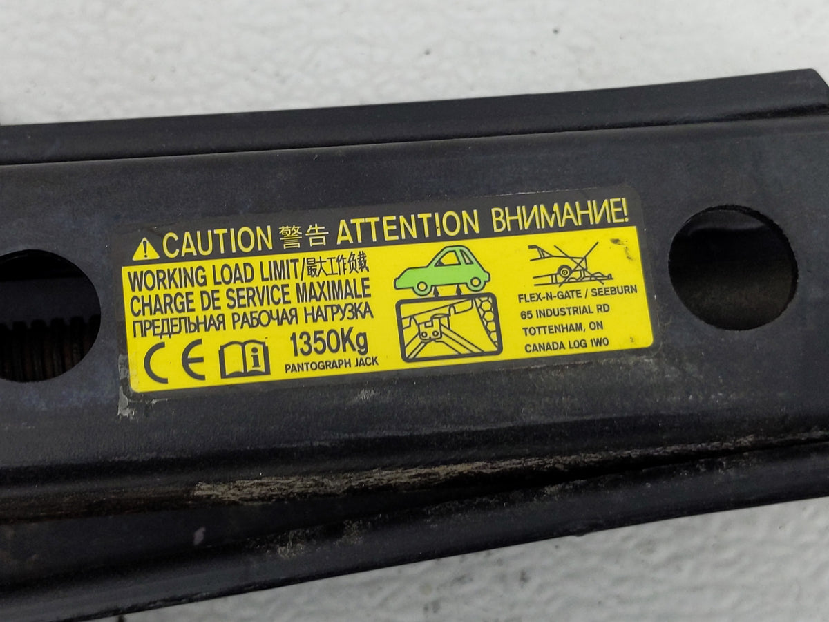 2012 Lexus Rx350 Spare Scissor Car Jack - Oemusedautoparts1.com
