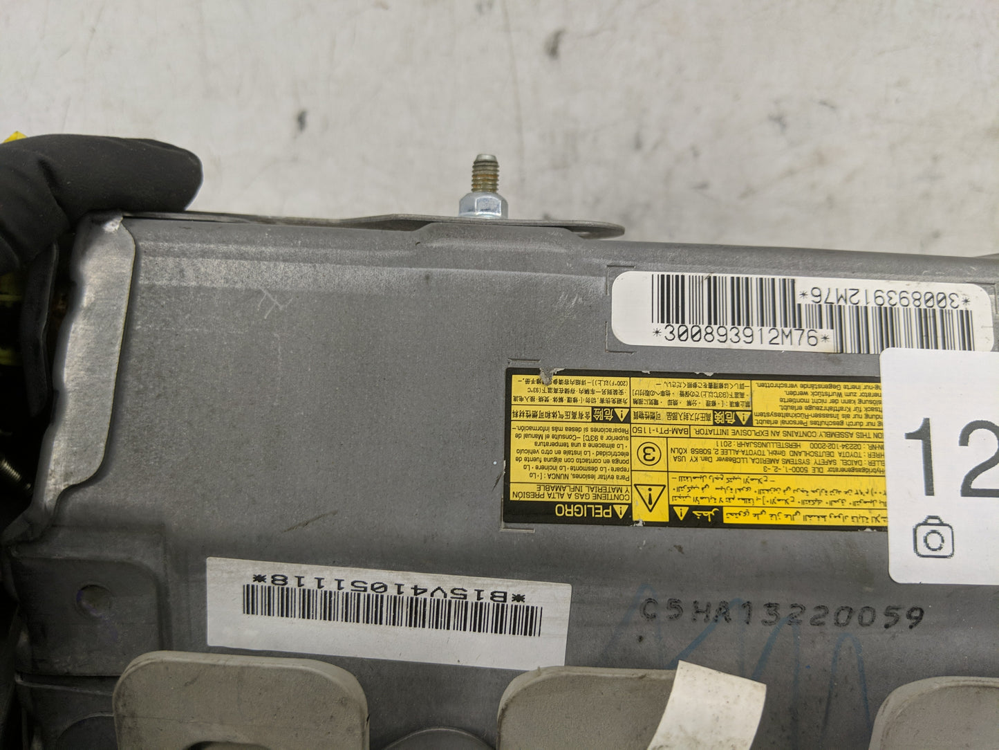 2012 Lexus Rx350 Driver Curtain Air Bag Oem - Oemusedautoparts1.com
