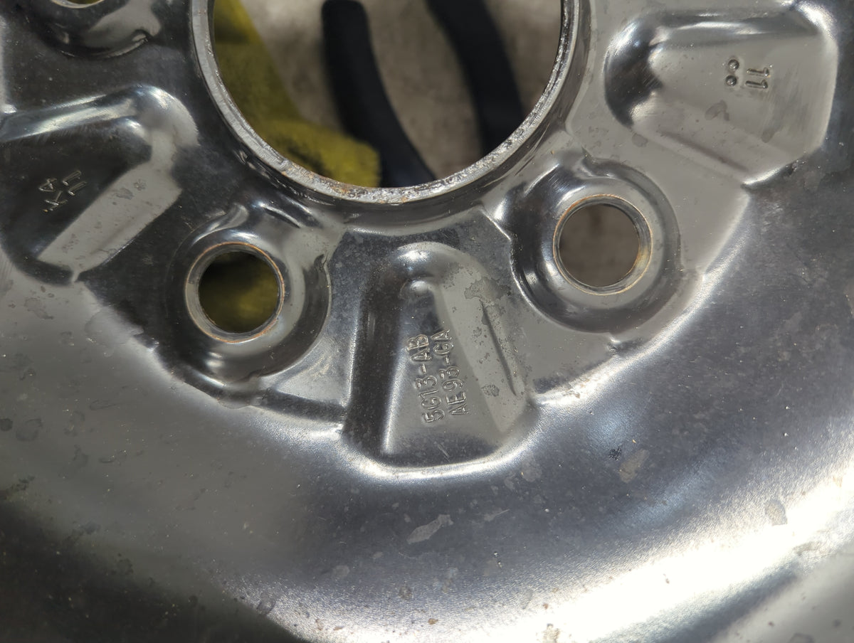 2009-2012 Lincoln Mks Spare Donut Tire Wheel Rim Oem - Oemusedautoparts1.com