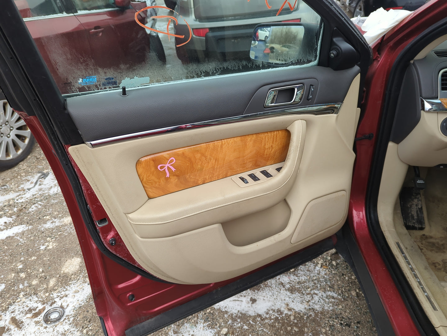 2012 Lincoln Mks Front Left Driver Interior Door Panel Trim - Oemusedautoparts1.com