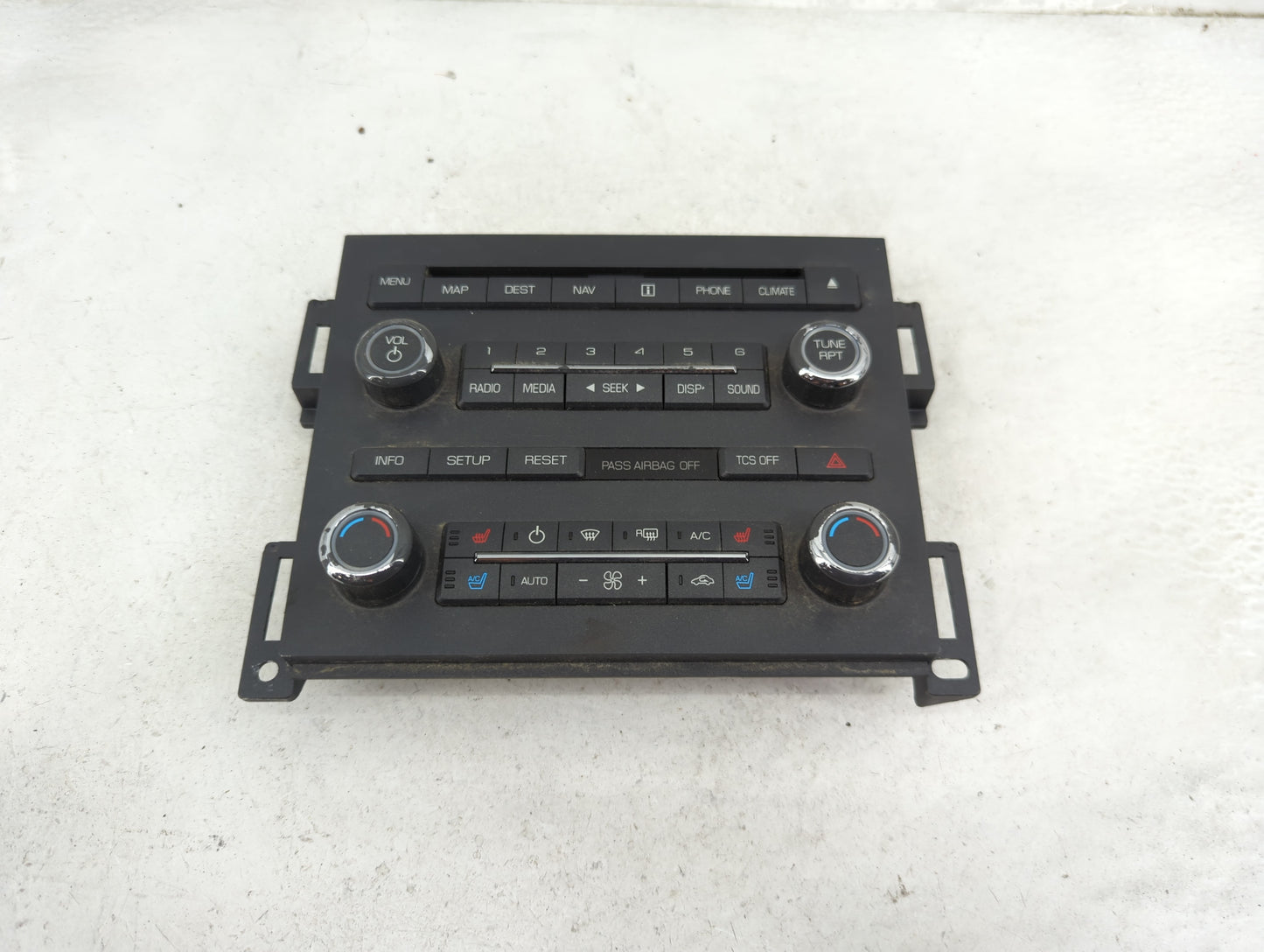 2012 Lincoln Mks Climate Control Module Temperature AC/Heater Replacement P/N:BA5T-18A802-AD UQW1502 Fits OEM Used Auto Part
