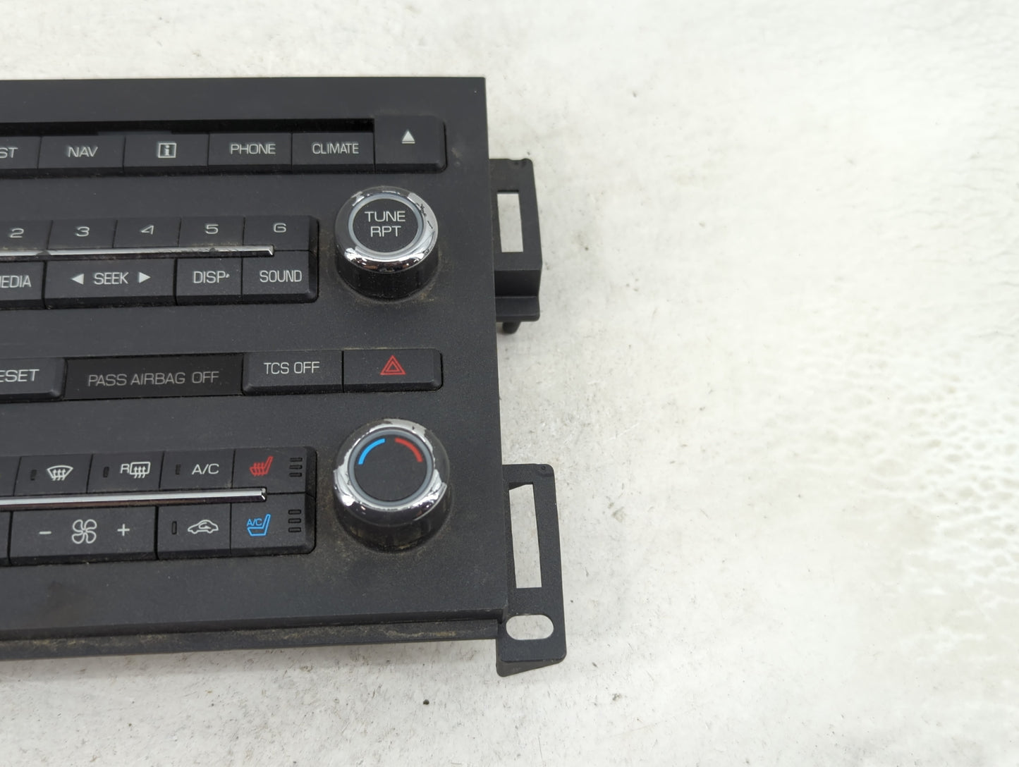 2012 Lincoln Mks Climate Control Module Temperature AC/Heater Replacement P/N:BA5T-18A802-AD UQW1502 Fits OEM Used Auto Part