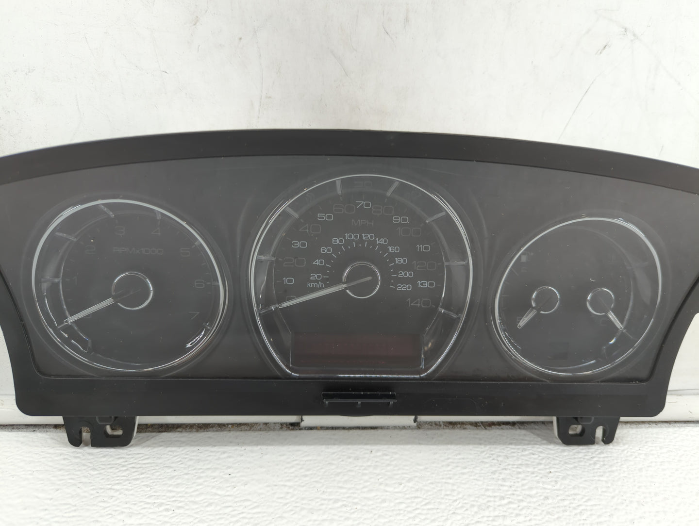 2012 Lincoln Mks Instrument Cluster Speedometer Gauges P/N:BA5T-10849-CG Fits OEM Used Auto Parts - Oemusedautoparts1.com