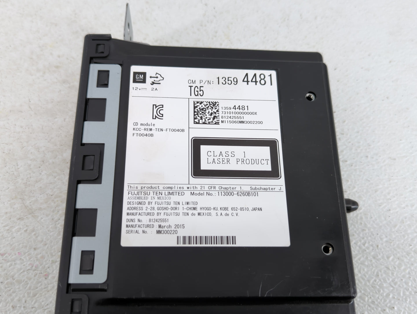 Lincoln Mks Am Fm Cd Player Radio Receiver - Oemusedautoparts1.com